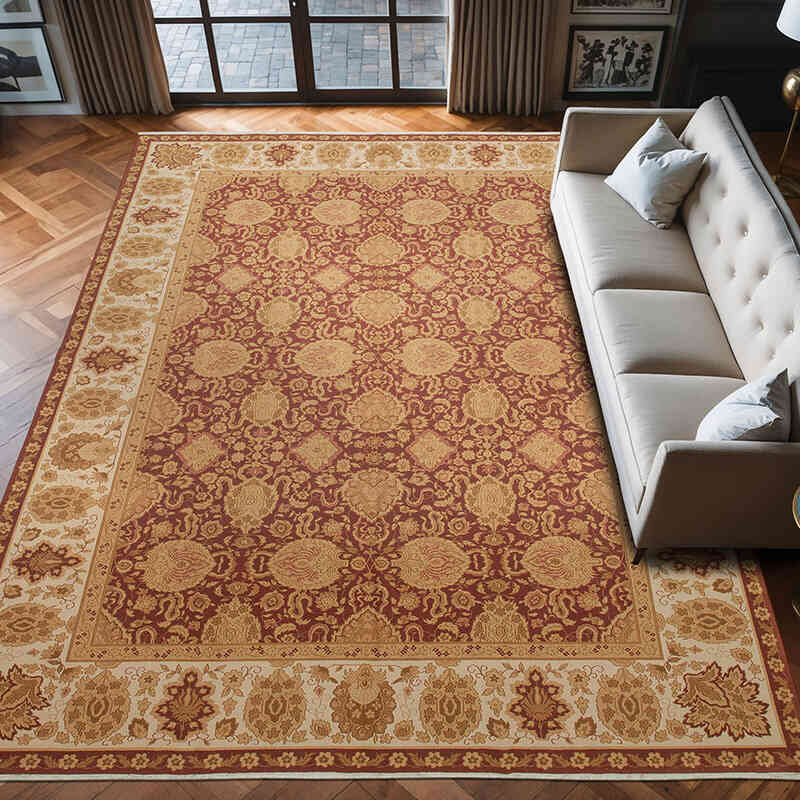 Yeni El Dokuma Uşak Halısı - 284 cm x 398 cm - K0063144
