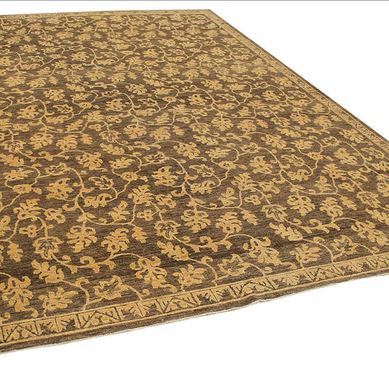 Nueva Alfombra Oushak Tejida a Mano - 279 cm x 340 cm - K0063146