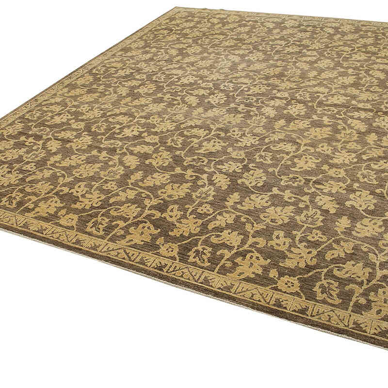 Nueva Alfombra Oushak Tejida a Mano - 279 cm x 340 cm - K0063146