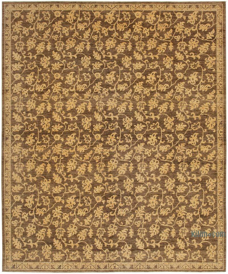 Nueva Alfombra Oushak Tejida a Mano - 279 cm x 340 cm - K0063146