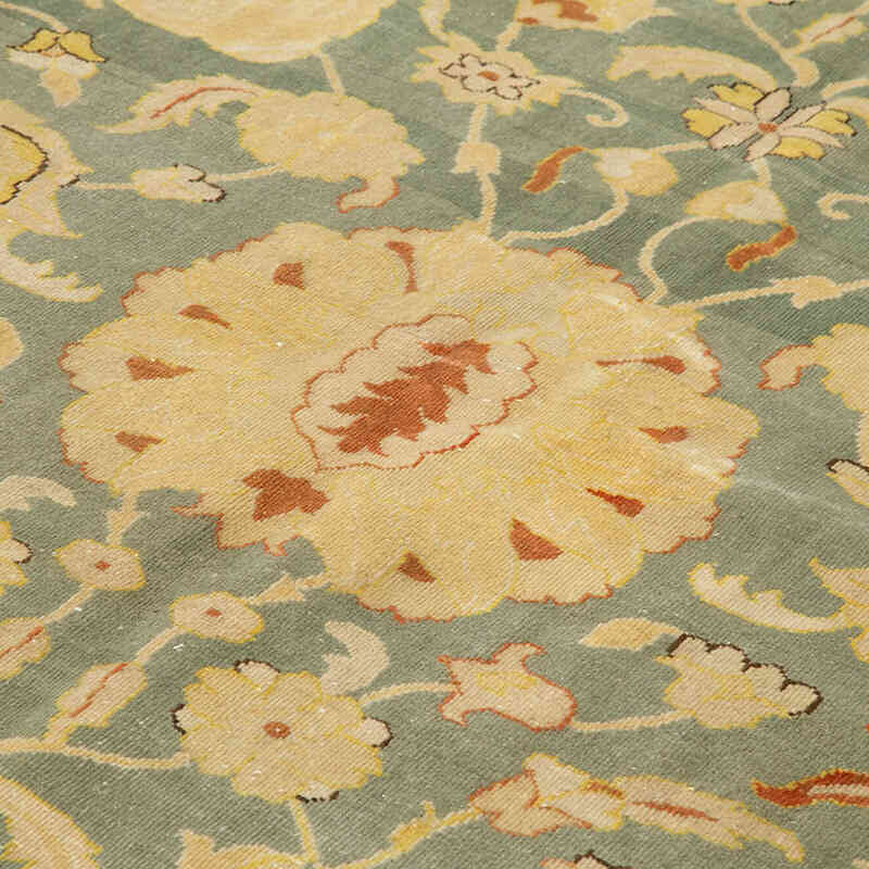 New Hand Knotted Wool Oushak Rug - 7' 11" x 10' 1" (95" x 121") - K0063149