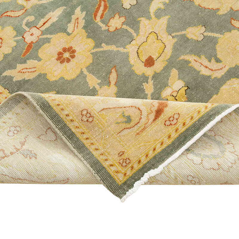 New Hand Knotted Wool Oushak Rug - 7' 11" x 10' 1" (95" x 121") - K0063149