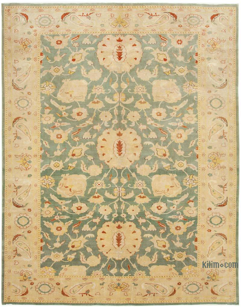 New Hand Knotted Wool Oushak Rug - 7' 11" x 10' 1" (95" x 121") - K0063149
