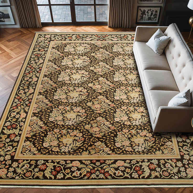 Yeni El Dokuma Uşak Halısı - 305 cm x 386 cm - K0063156