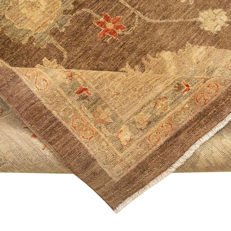 Nueva Alfombra Oushak Tejida a Mano - 294 cm x 416 cm - K0063157