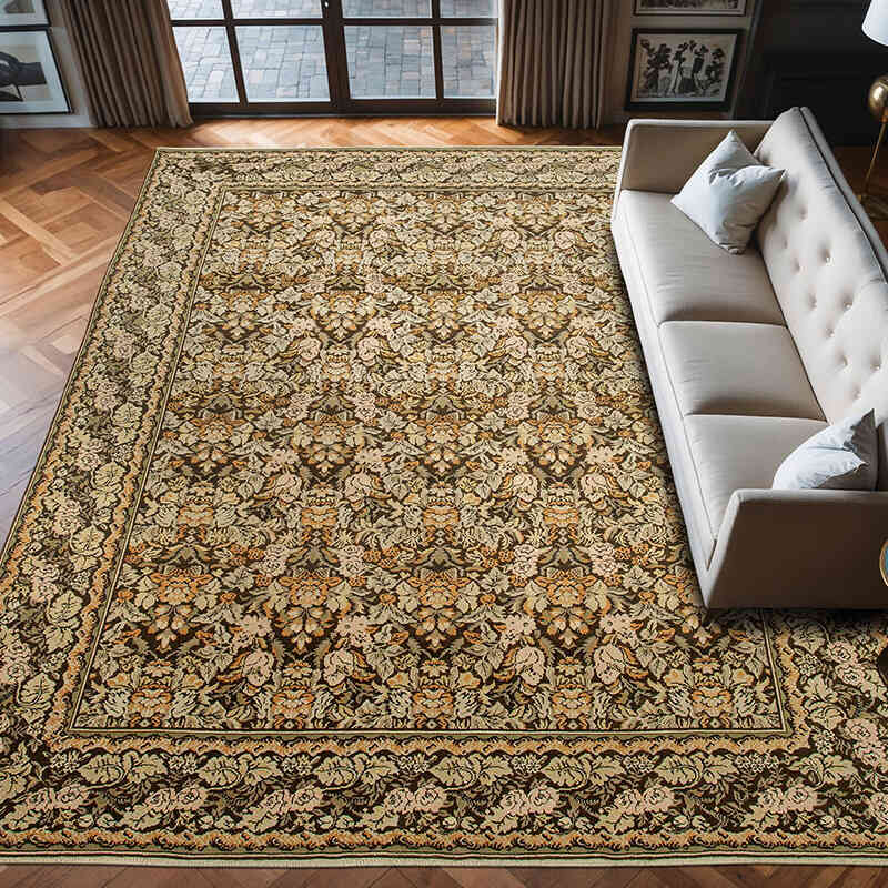 Yeni El Dokuma Uşak Halısı - 277 cm x 371 cm - K0063161