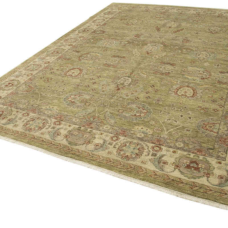 Nueva Alfombra Oushak Tejida a Mano - 272 cm x 358 cm - K0063167