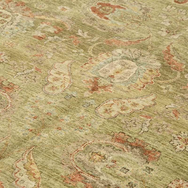 Nueva Alfombra Oushak Tejida a Mano - 272 cm x 358 cm - K0063167