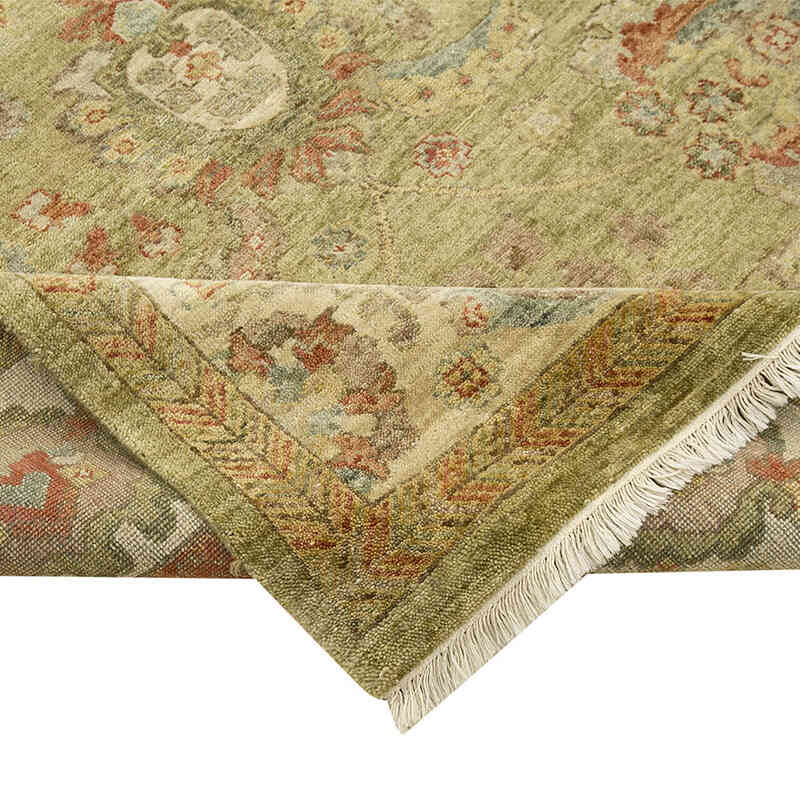 Nueva Alfombra Oushak Tejida a Mano - 272 cm x 358 cm - K0063167