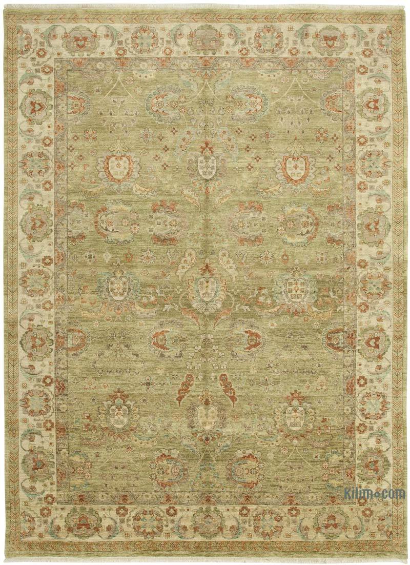 Nueva Alfombra Oushak Tejida a Mano - 272 cm x 358 cm - K0063167