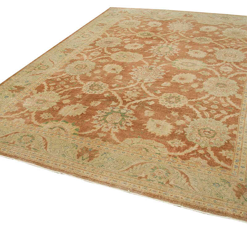 Nueva Alfombra Oushak Tejida a Mano - 270 cm x 370 cm - K0063168