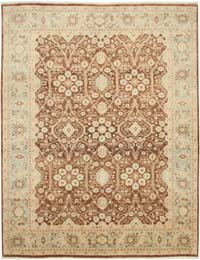 New Hand Knotted Wool Oushak Rug - 8' 10" x 11' 7" (106" x 139")