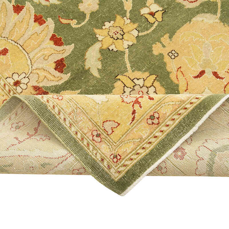 New Hand Knotted Wool Oushak Rug - 8' 10" x 11' 11" (106" x 143") - K0063176