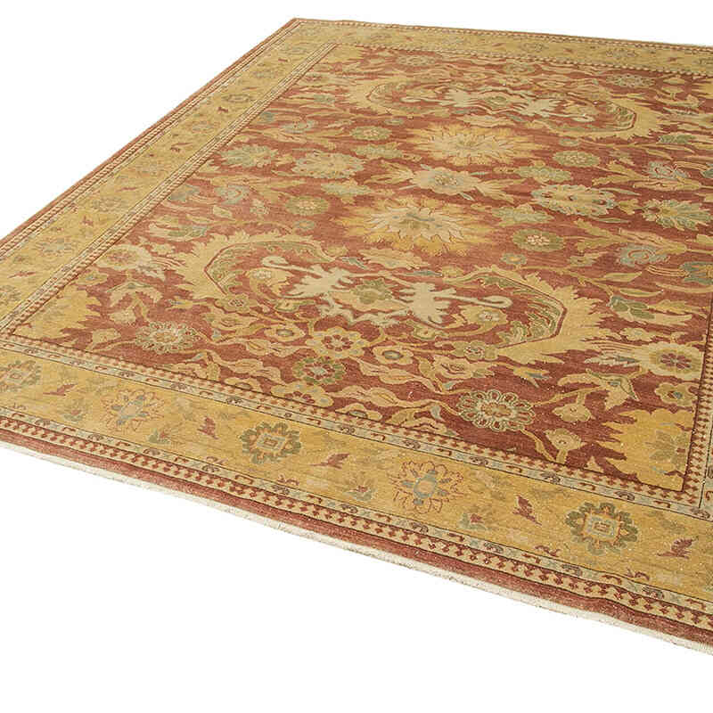 Nueva Alfombra Oushak Tejida a Mano - 249 cm x 298 cm - K0063182