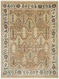 New Hand Knotted Wool Oushak Rug - 8' 9" x 12' 2" (105" x 146")