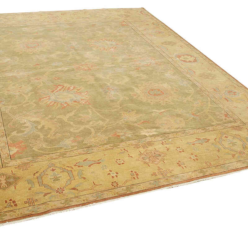 Nueva Alfombra Oushak Tejida a Mano - 253 cm x 305 cm - K0063185
