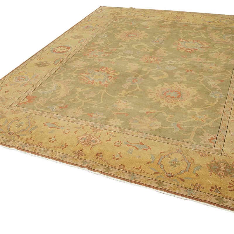 Nueva Alfombra Oushak Tejida a Mano - 253 cm x 305 cm - K0063185