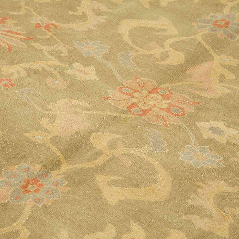 Nueva Alfombra Oushak Tejida a Mano - 253 cm x 305 cm - K0063185