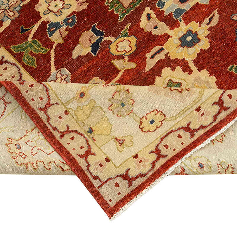 Nueva Alfombra Oushak Tejida a Mano - 252 cm x 302 cm - K0063187