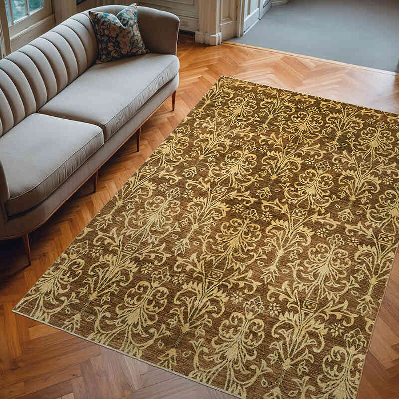 Nueva Alfombra Tejida a Mano - 188 cm x 275 cm - K0063207