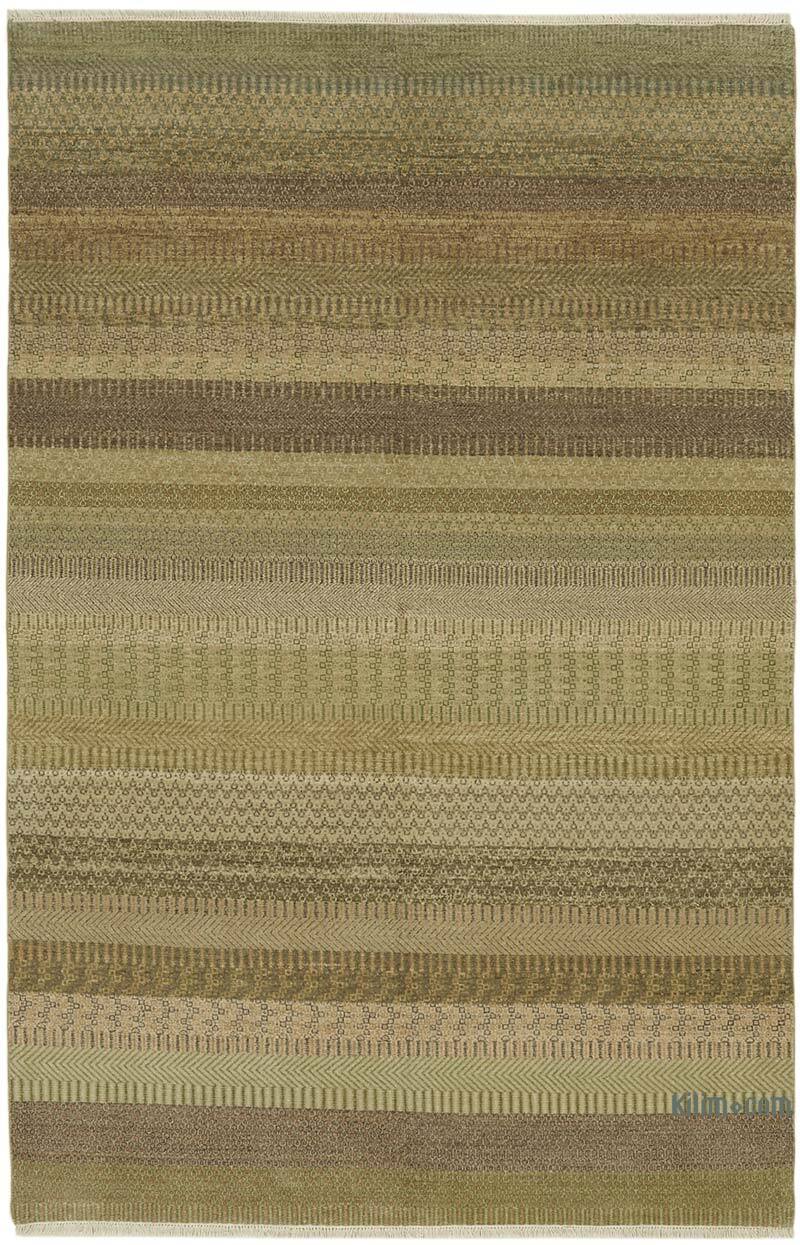 Nueva Alfombra Tejida a Mano - 185 cm x 277 cm - K0063211