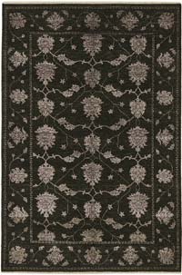 New Hand Knotted Wool Oushak Rug - 6' 3" x 9' 2" (75" x 110")