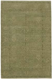 New Hand Knotted Wool Oushak Rug - 6'  x 9'  (72" x 108")