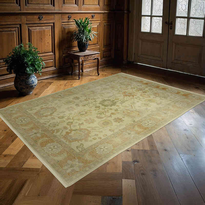 Yeni El Dokuma Uşak Halısı - 173 cm x 247 cm - K0063215