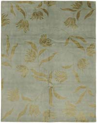 New Hand Knotted Wool Rug - 8'  x 10' 1" (96" x 121")