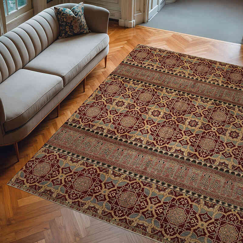 Yeni El Dokuma Uşak Halısı - 244 cm x 305 cm - K0063221