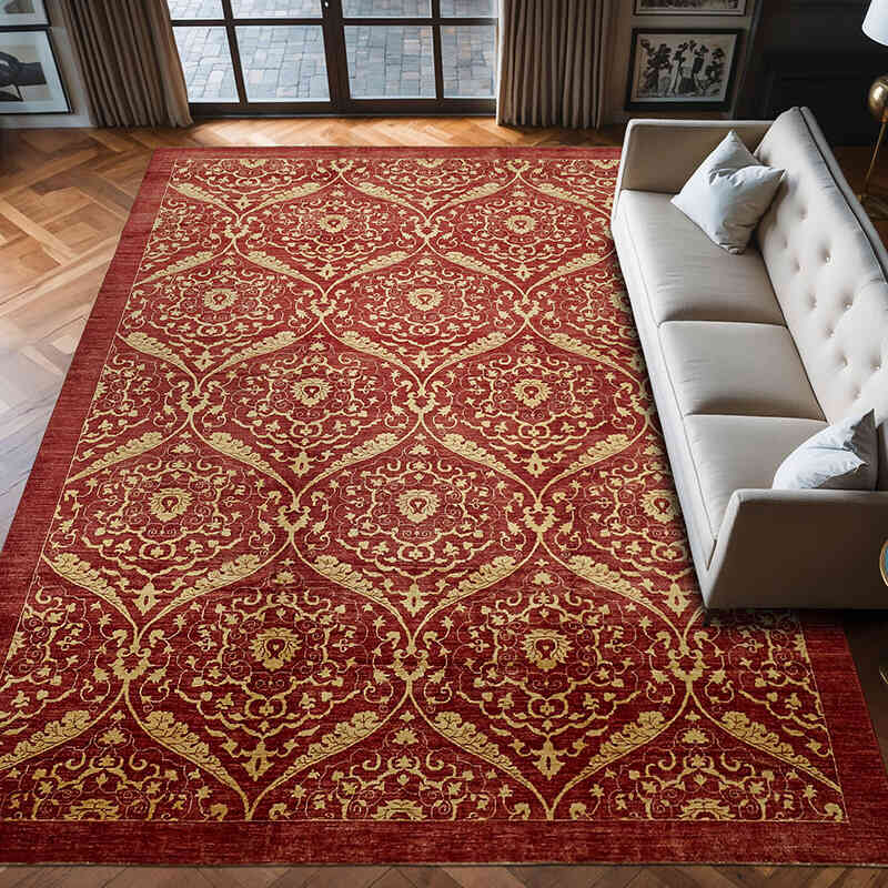 Yeni El Dokuma Uşak Halısı - 303 cm x 418 cm - K0063224