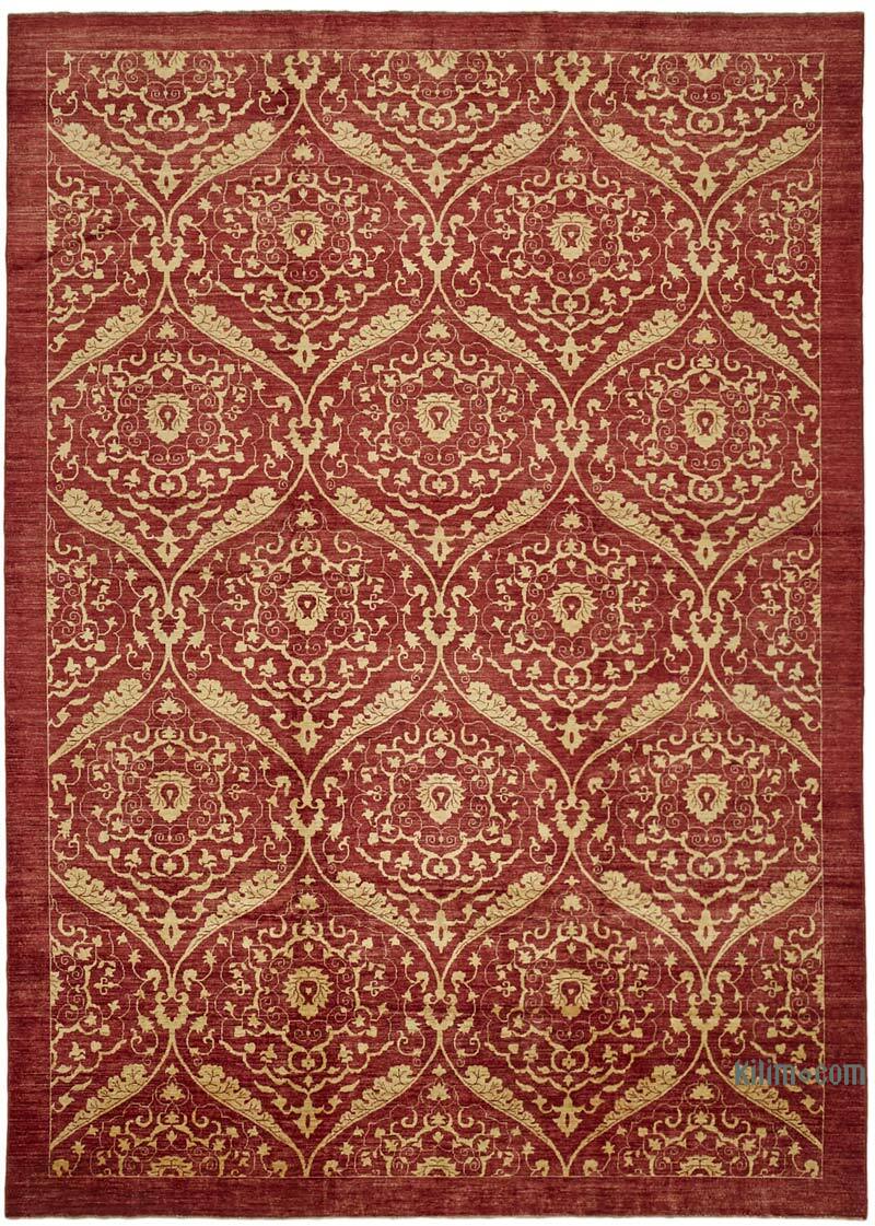 Yeni El Dokuma Uşak Halısı - 303 cm x 418 cm - K0063224