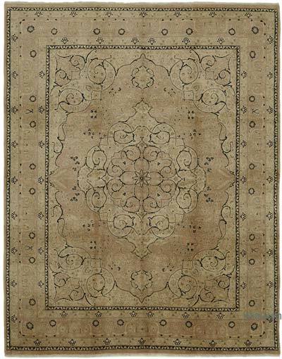New Hand Knotted Wool Oushak Rug - 7' 11" x 10'  (95 in. x 120 in.)