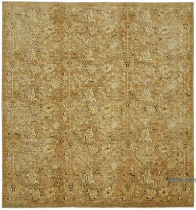 New Hand Knotted Wool Oushak Rug - 7' 11" x 9' 6" (95 in. x 114 in.)