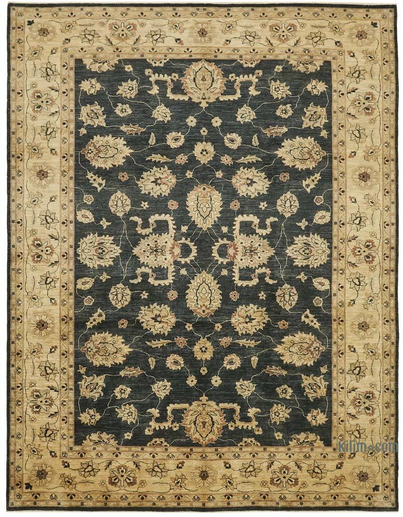 New Hand Knotted Wool Oushak Rug - 8'  x 10' 3" (96" x 123") - K0063231