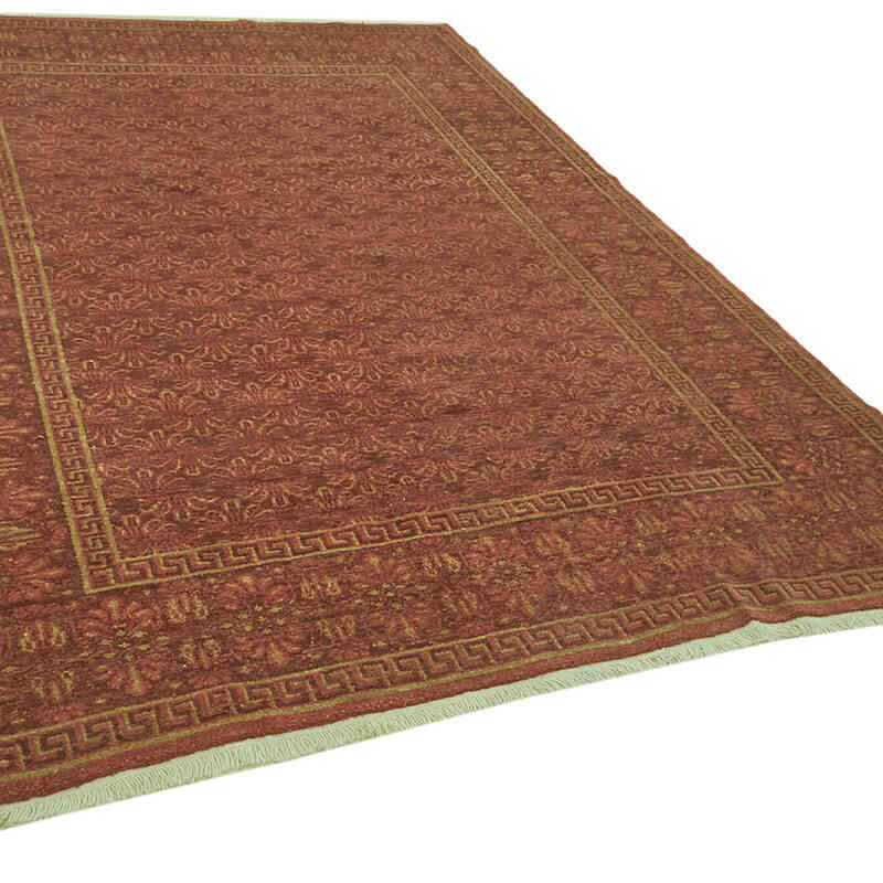 Nueva Alfombra Oushak Tejida a Mano - 205 cm x 276 cm - K0063233