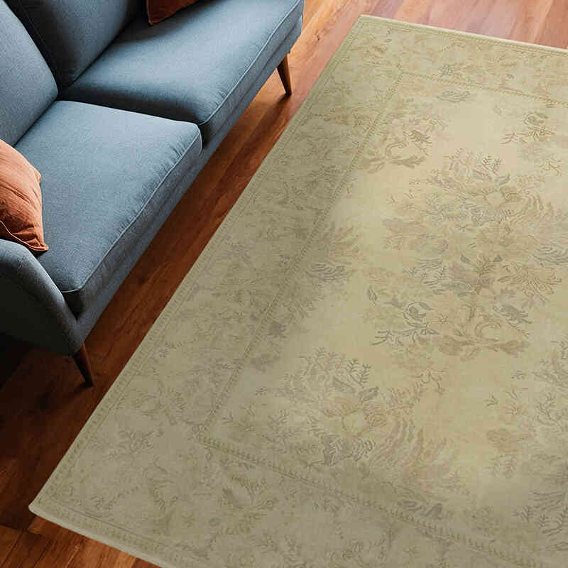Nueva Alfombra Oushak Tejida a Mano - 202 cm x 268 cm - K0063235