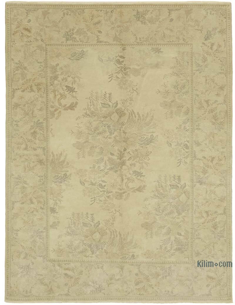 Nueva Alfombra Oushak Tejida a Mano - 202 cm x 268 cm - K0063235
