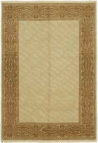 New Hand Knotted Wool Oushak Rug - 6' 9" x 9' 8" (81" x 116")