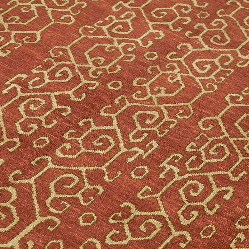 Nueva Alfombra Oushak Tejida a Mano - 184 cm x 264 cm - K0063244