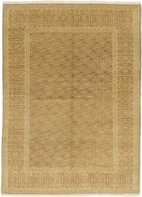 New Hand Knotted Wool Oushak Rug - 6' 6" x 8' 10" (78" x 106")