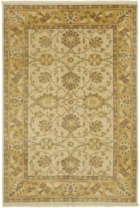 New Hand Knotted Wool Oushak Rug - 6' 9" x 9' 7" (81" x 115")