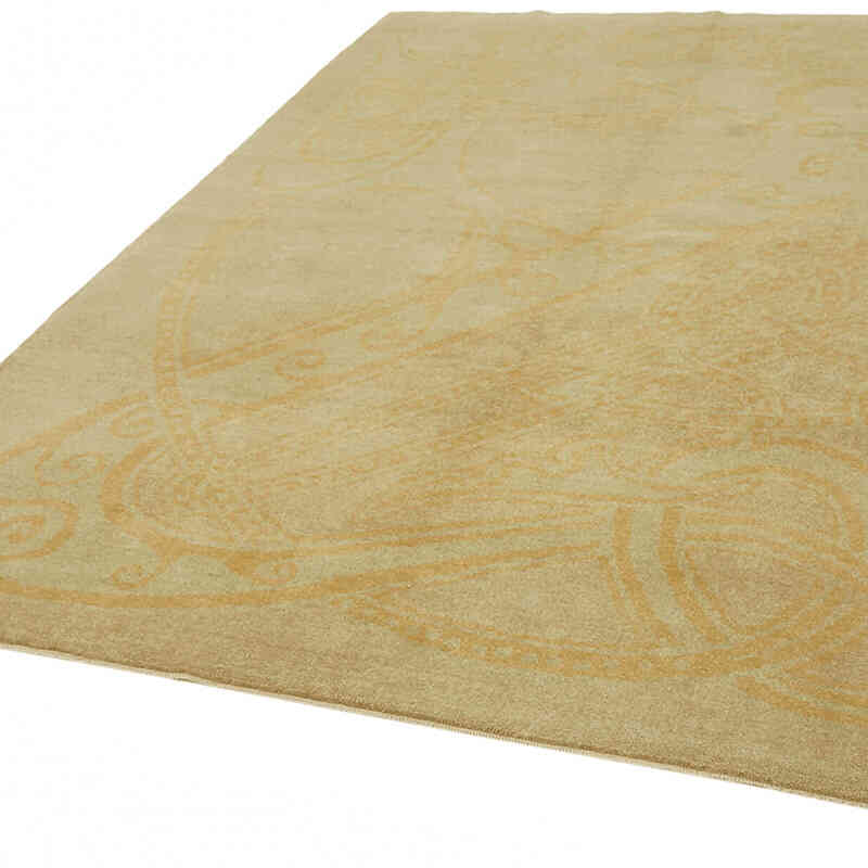 New Hand Knotted Wool Rug - 6' 9" x 9' 1" (81" x 109") - K0063249