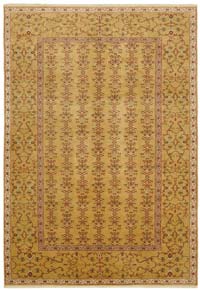 New Hand Knotted Wool Oushak Rug - 6' 9" x 9' 4" (81" x 112")