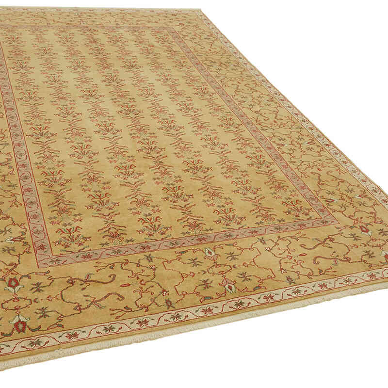 Nueva Alfombra Oushak Tejida a Mano - 206 cm x 284 cm - K0063250