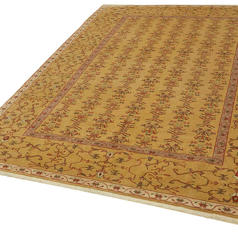 Nueva Alfombra Oushak Tejida a Mano - 206 cm x 284 cm - K0063250