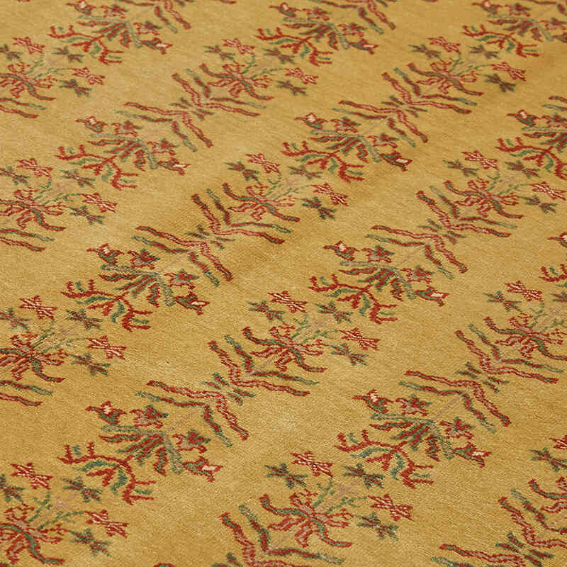 Nueva Alfombra Oushak Tejida a Mano - 206 cm x 284 cm - K0063250