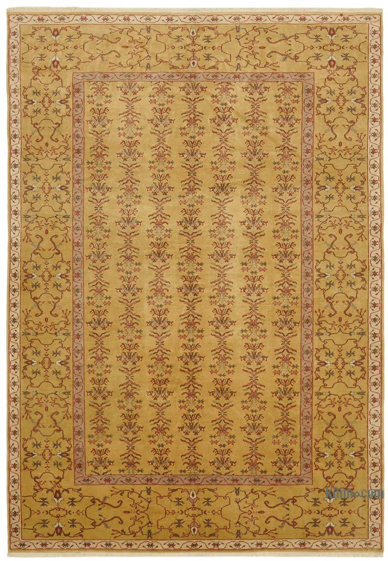 Nueva Alfombra Oushak Tejida a Mano - 206 cm x 284 cm - K0063250