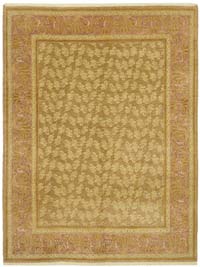 New Hand Knotted Wool Oushak Rug - 7' 10" x 10' 2" (94" x 122")