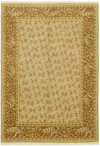New Hand Knotted Wool Oushak Rug - 6' 8" x 9' 3" (80" x 111")